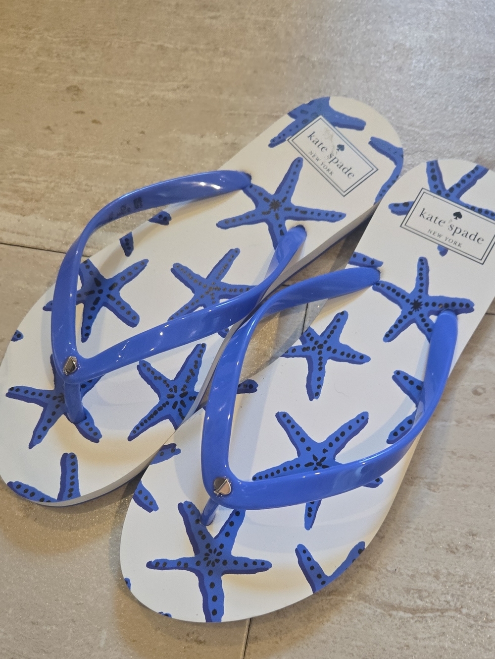 Kate Spade Dancing Starfish Flip Flops